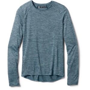 REI Active Pursuits Crew Shirt, Blue, Size Large